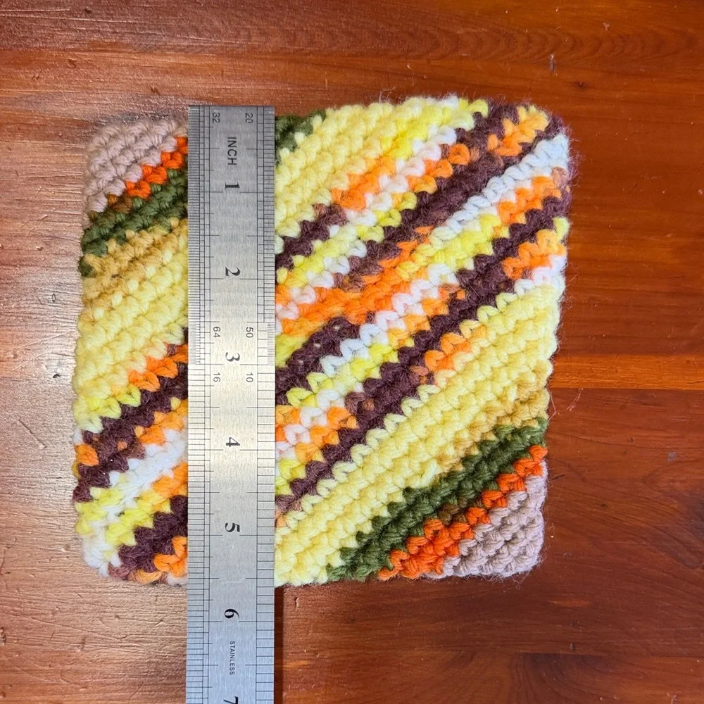 Handmade Crocheted Trivets or Potholders - Vintage 70’s Vibe